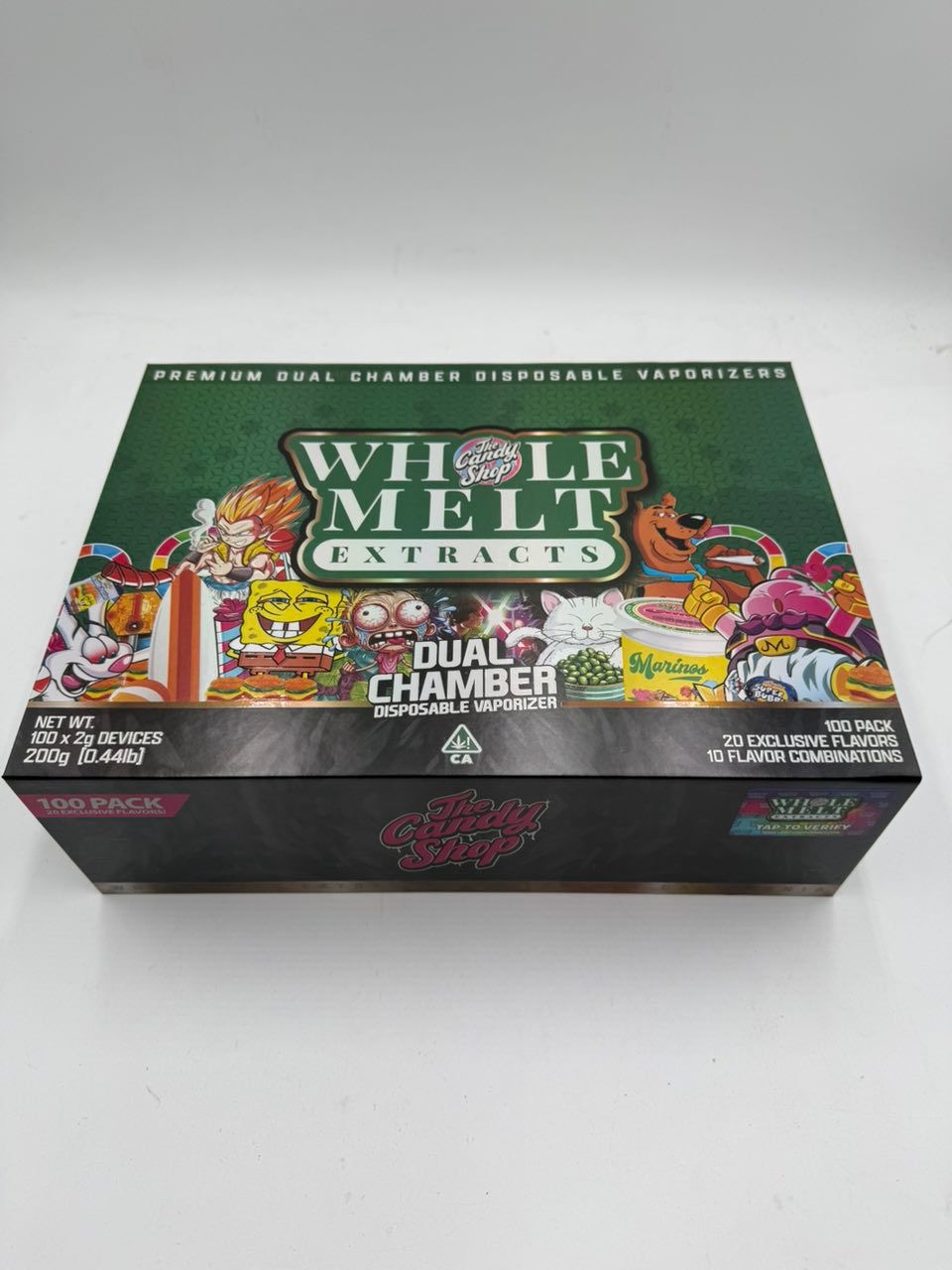 WHOLE MELT X THE CANDY SHOP 2G
DISPOSABLE