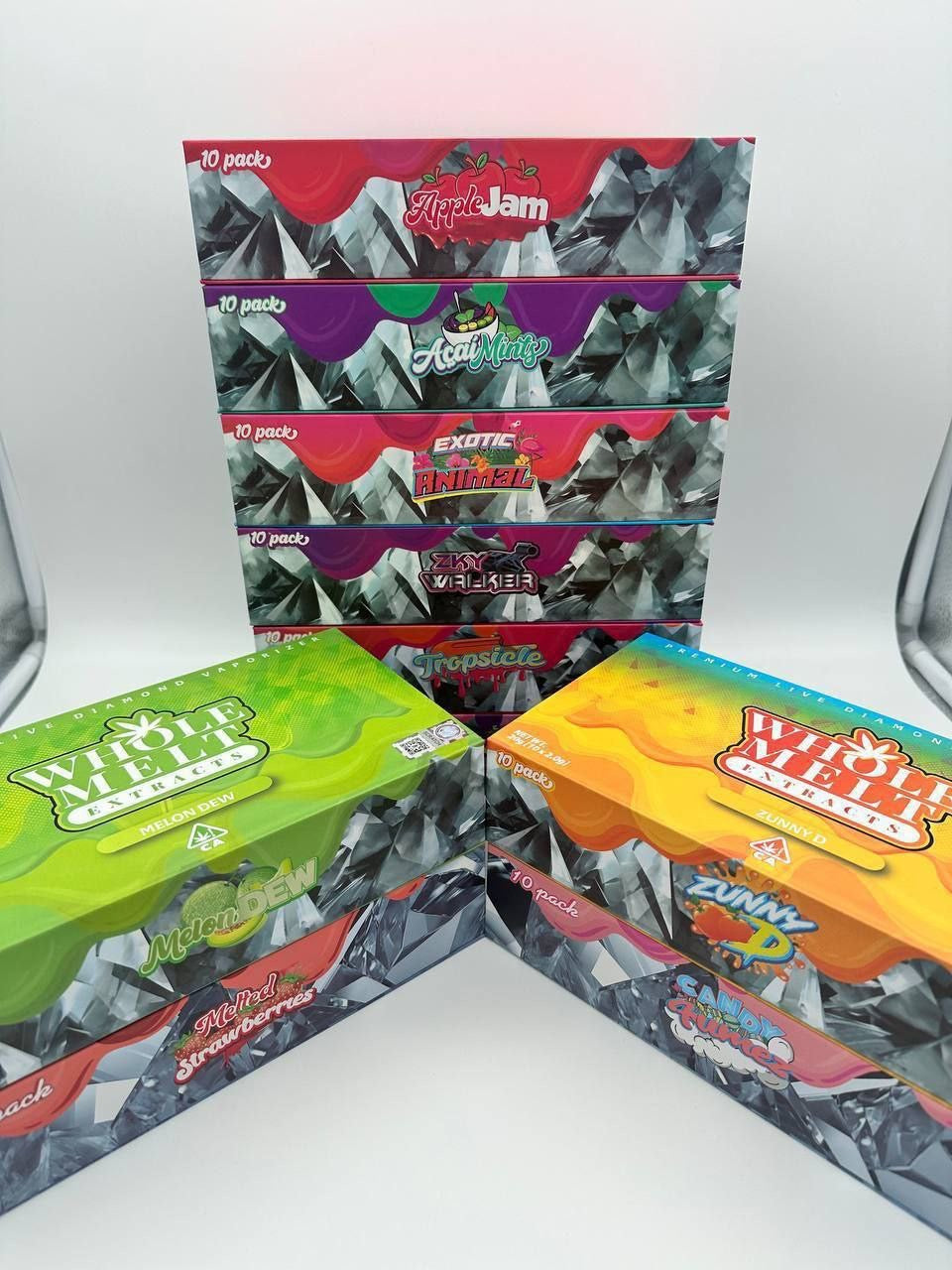 WholeMelts 10 Packs Box