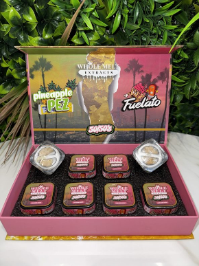 Whole Melt 50/50’s Resin Box: Pineapple Pez x Fuelato