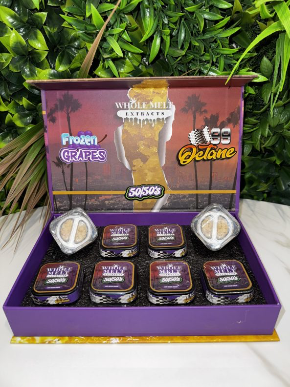 Whole Melt 50/50’s Resin Box: Frozen Grapes x Octane 99