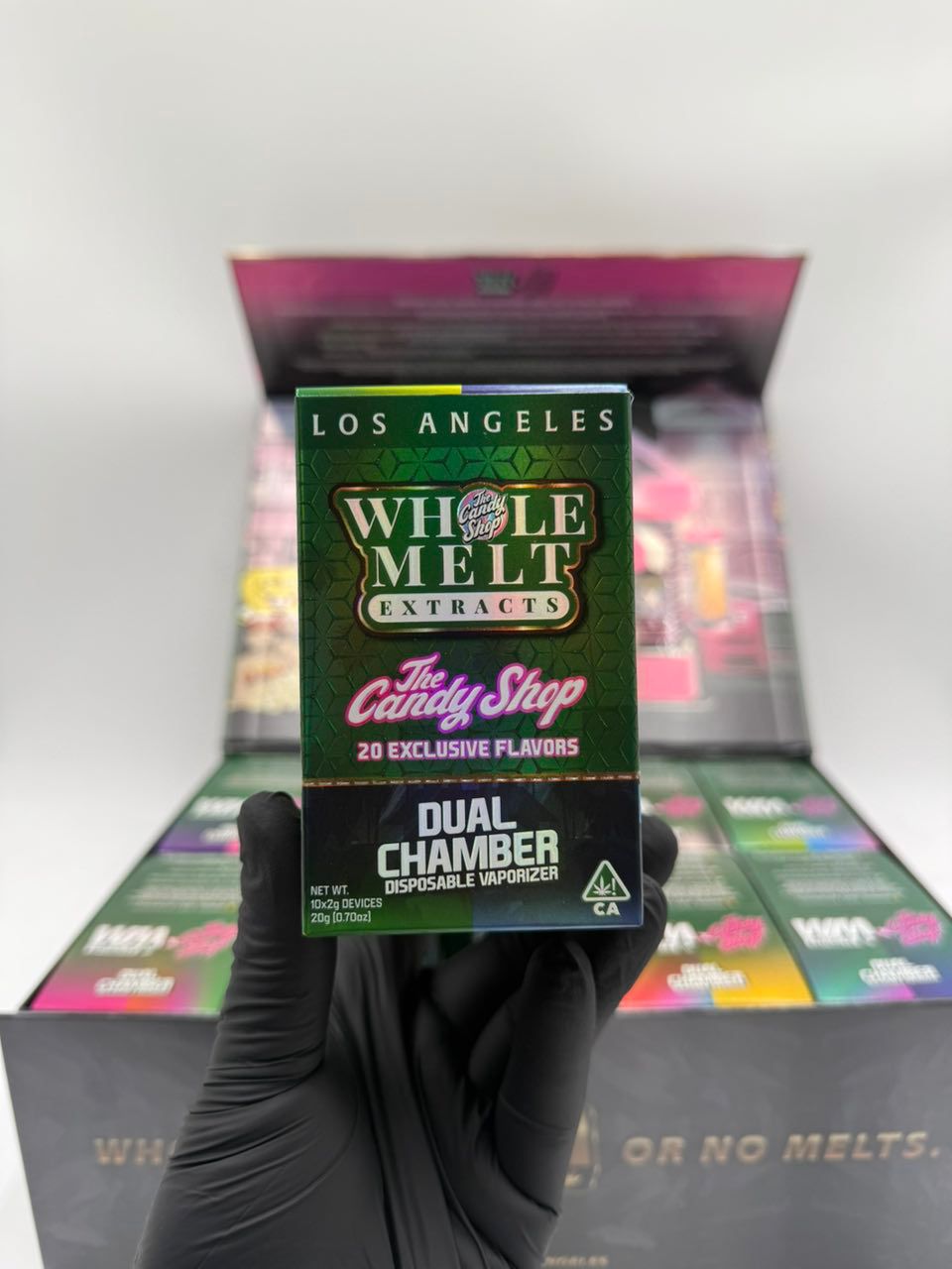 WHOLE MELT X THE CANDY SHOP 2G
DISPOSABLE