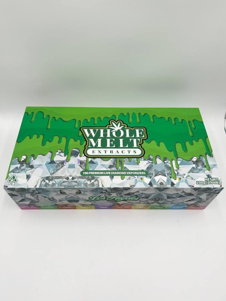 Green Whole Melts Master Box 100 Disposable Vapes – 10 Flavors